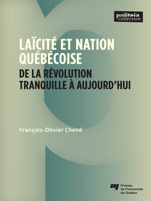 cover image of Laïcité et nation québécoise